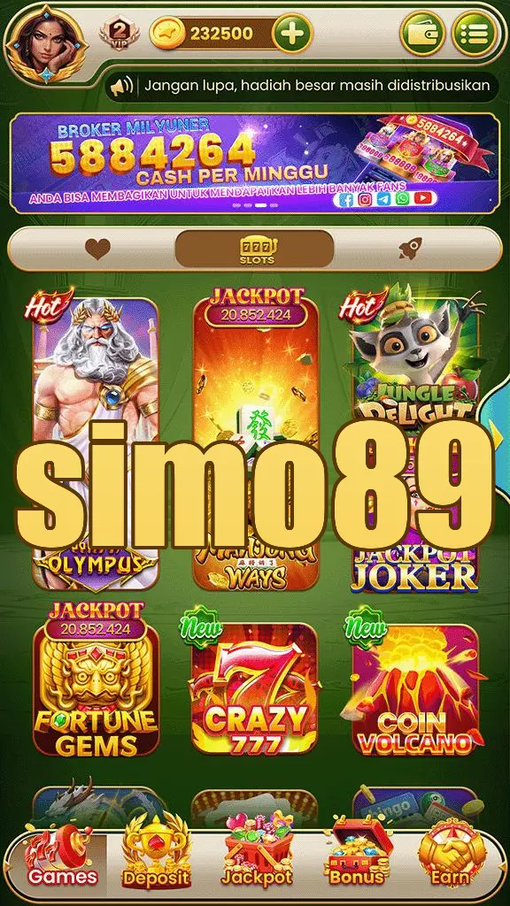 simo89 Tangkapan Layar Resmi APK